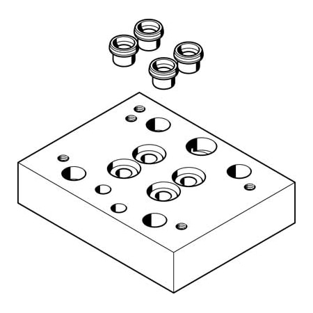 Festo Multi-Pin Plug CPV14-VI-P2-1/8 CPV14-VI-P2-1/8